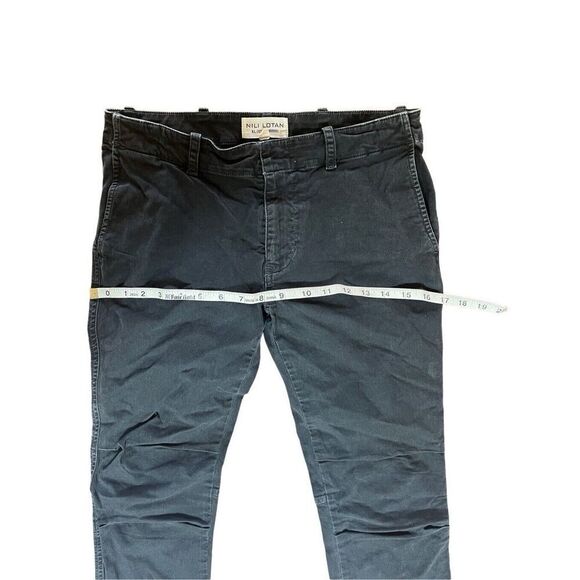 Nili Lotan Stretch Cotton Carbon Gray Cargo Jenna Ankle Pants Trouser Size 2 - Picture 12 of 16